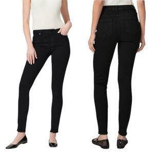 PAIGE Verdugo Ultra Skinny Jeans in Black. Size 29